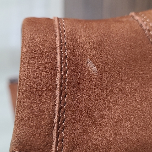 Vince Camuto Brown Leather Booties Size 8 - Picture 8 of 12